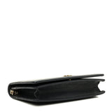 Calfskin Mini GG Marmont Chain Wallet Black