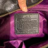 Black Leather Shoulder Bag