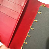 Vernis Wine Red Agenda Cover
