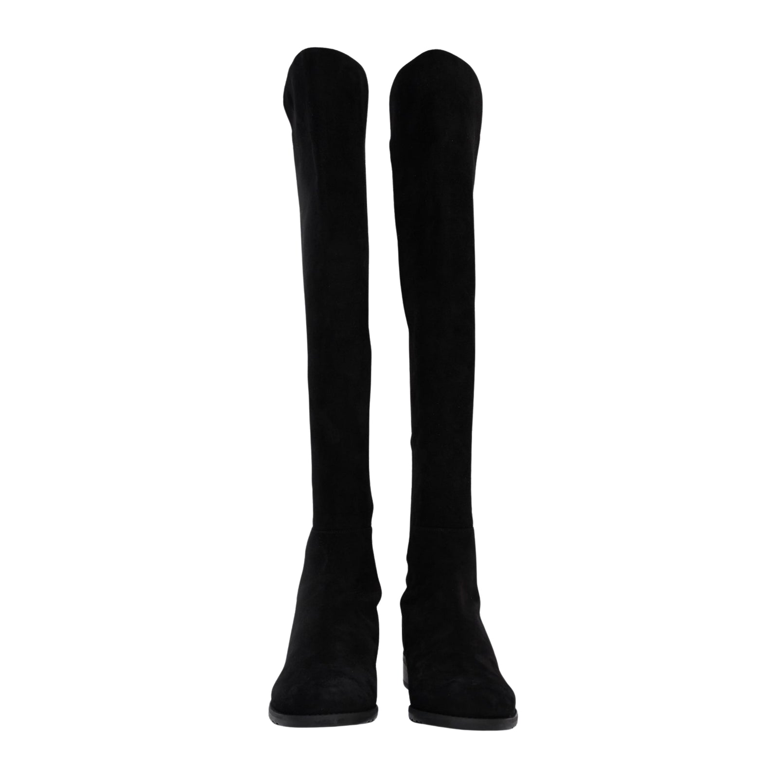 Black Suede 5050 Over the Knee Boot 36