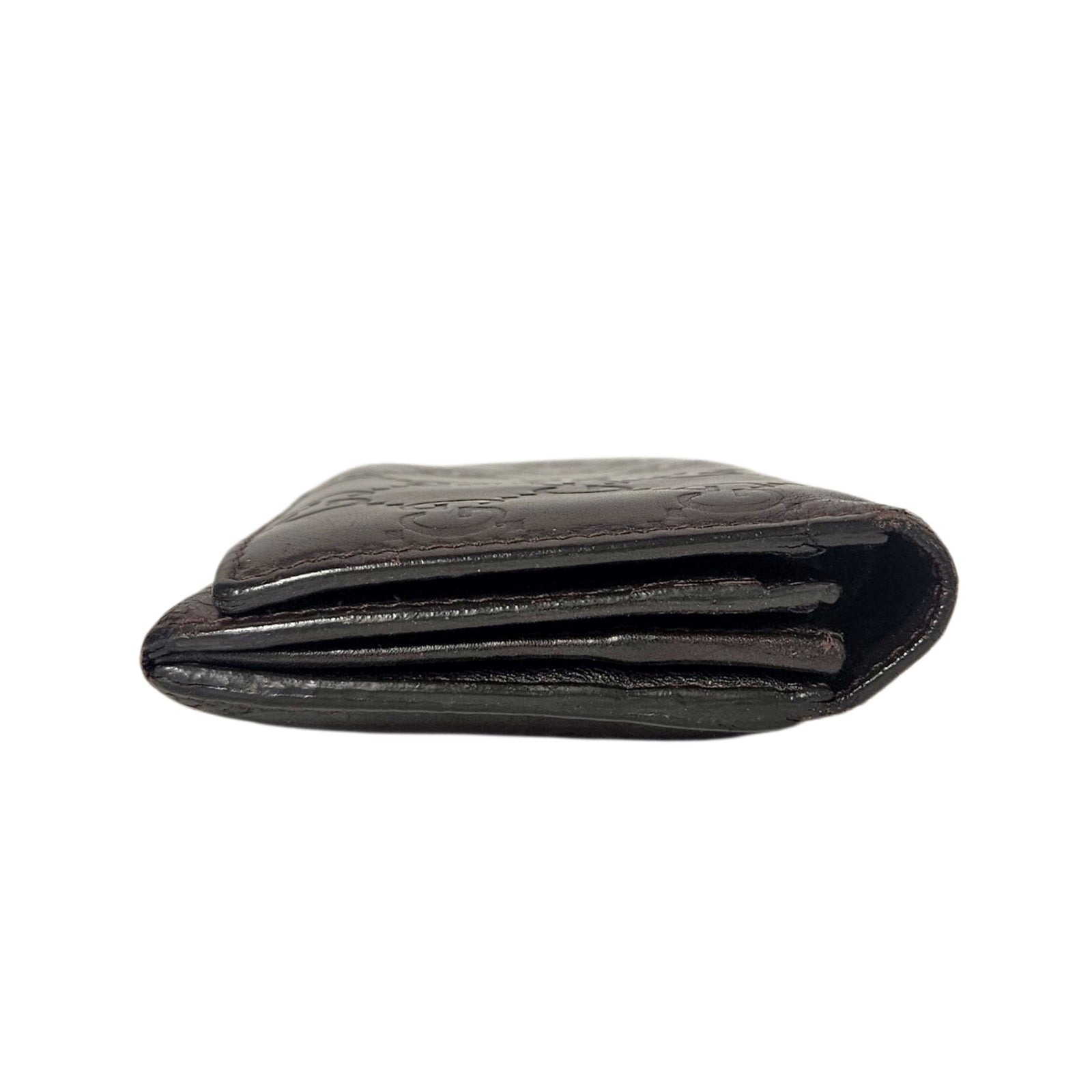 GG Continental Long Wallet in Brown
