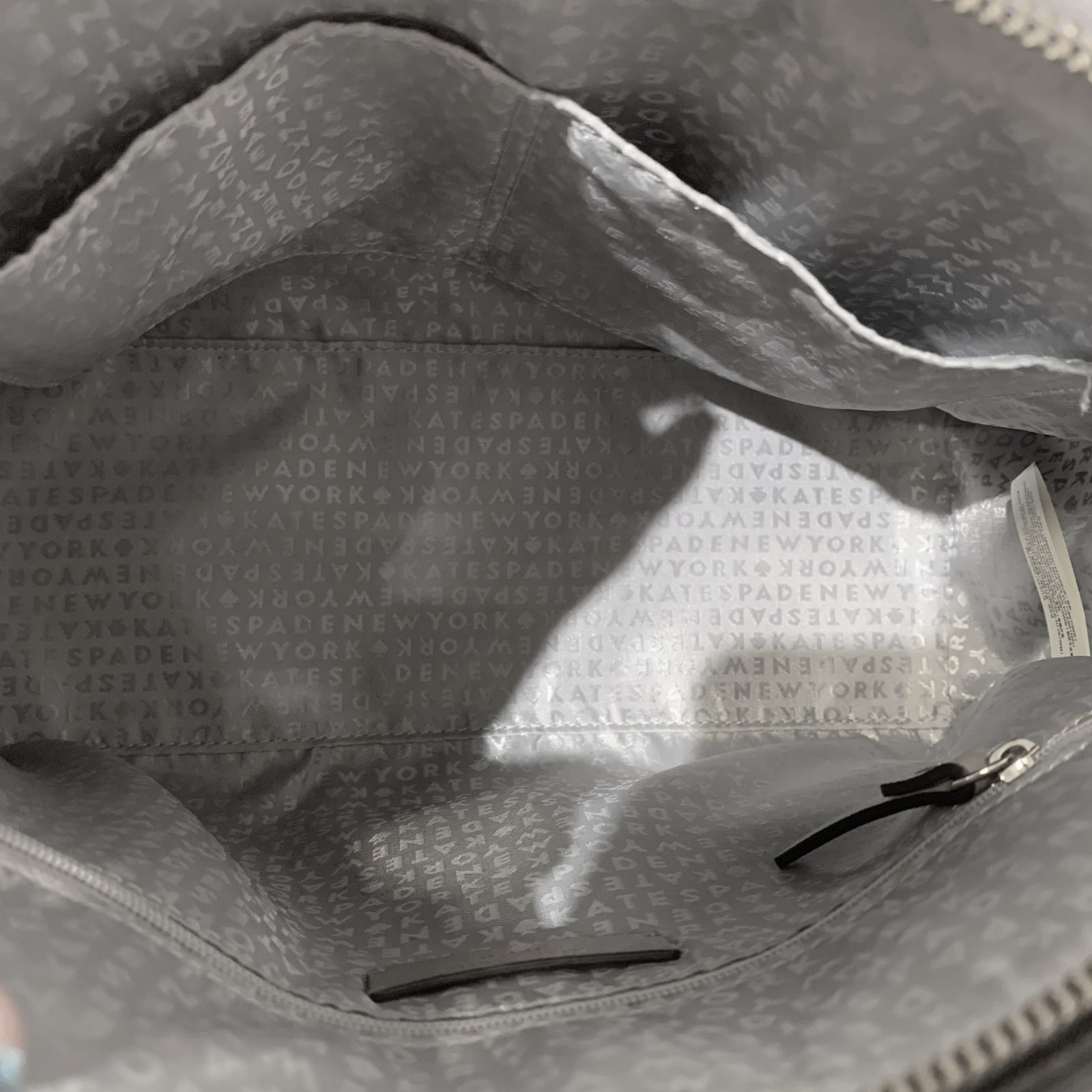 Gray Crossbody Bag