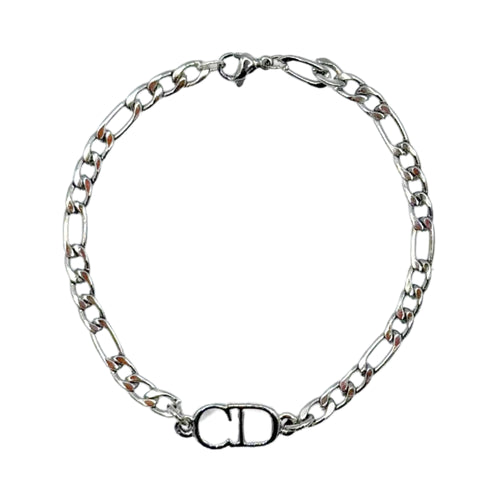 Repurposed CD Pendant Bracelet