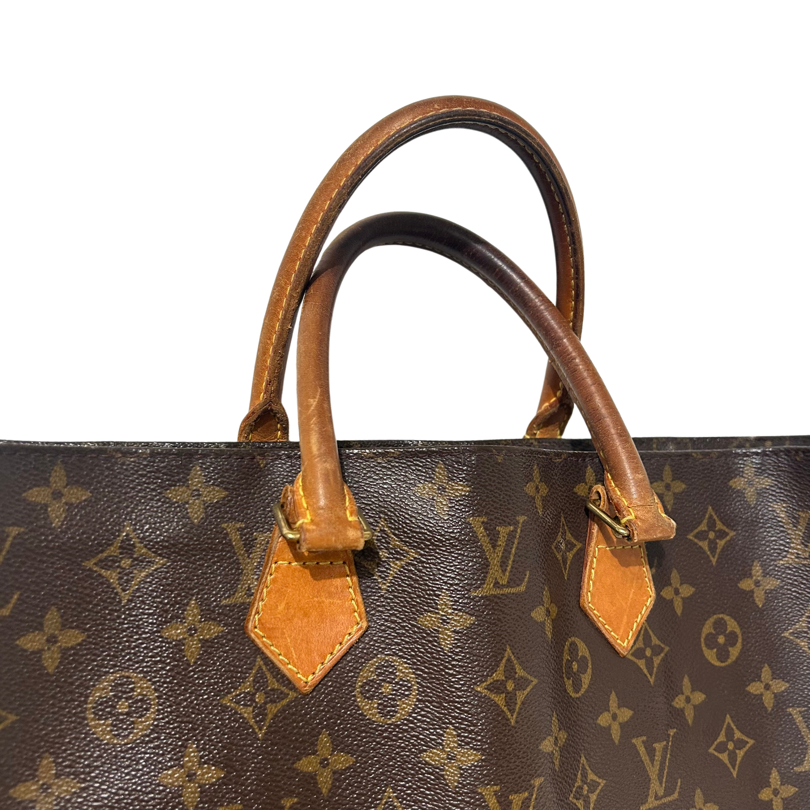 Vintage Monogram Sac Plat