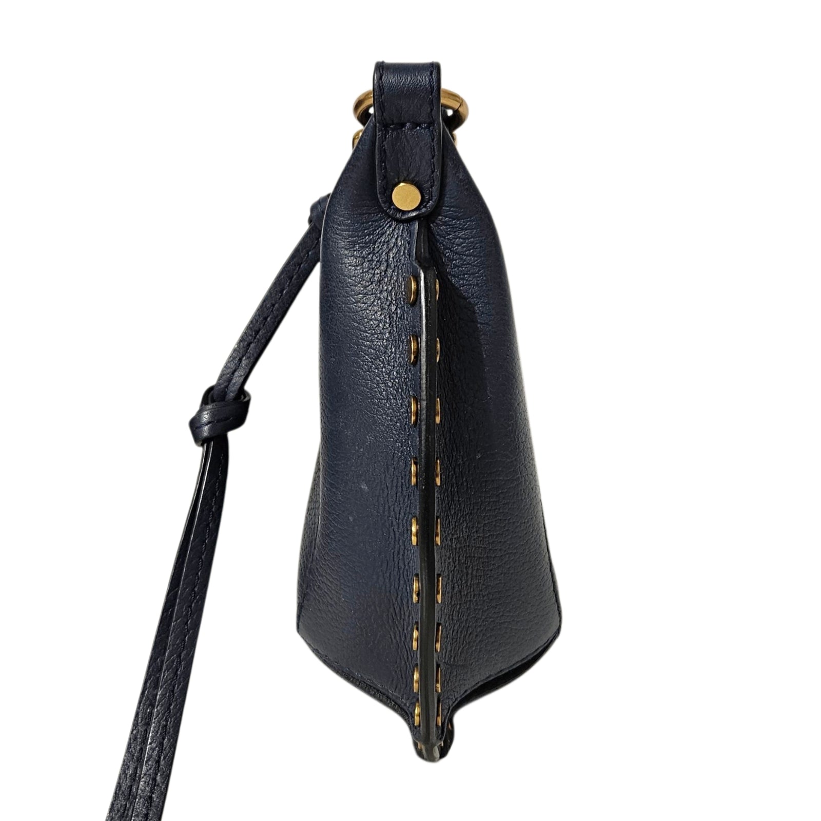 Oskan Moon Bag in Navy Blue