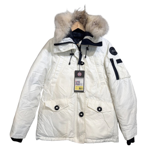 Montebello Parka in Pearl White