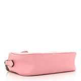 Calfskin Matelasse Mini GG Marmont Chain Shoulder Bag Wild Rose