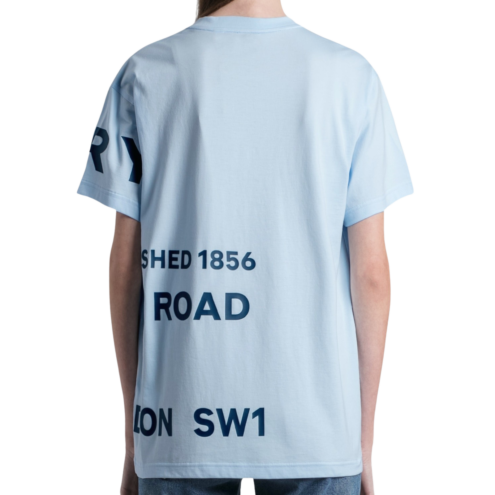 Horseferry Print Cotton Oversized T-Shirt