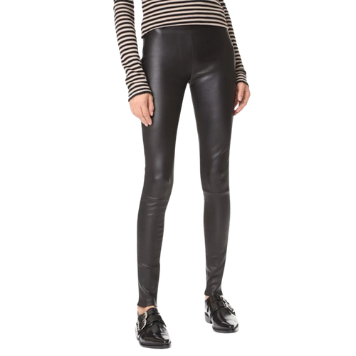 Navi Leather Pants