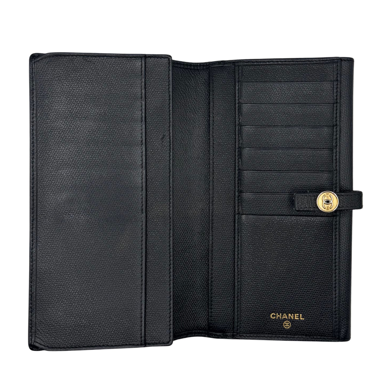 Vintage CC Button Yen Wallet