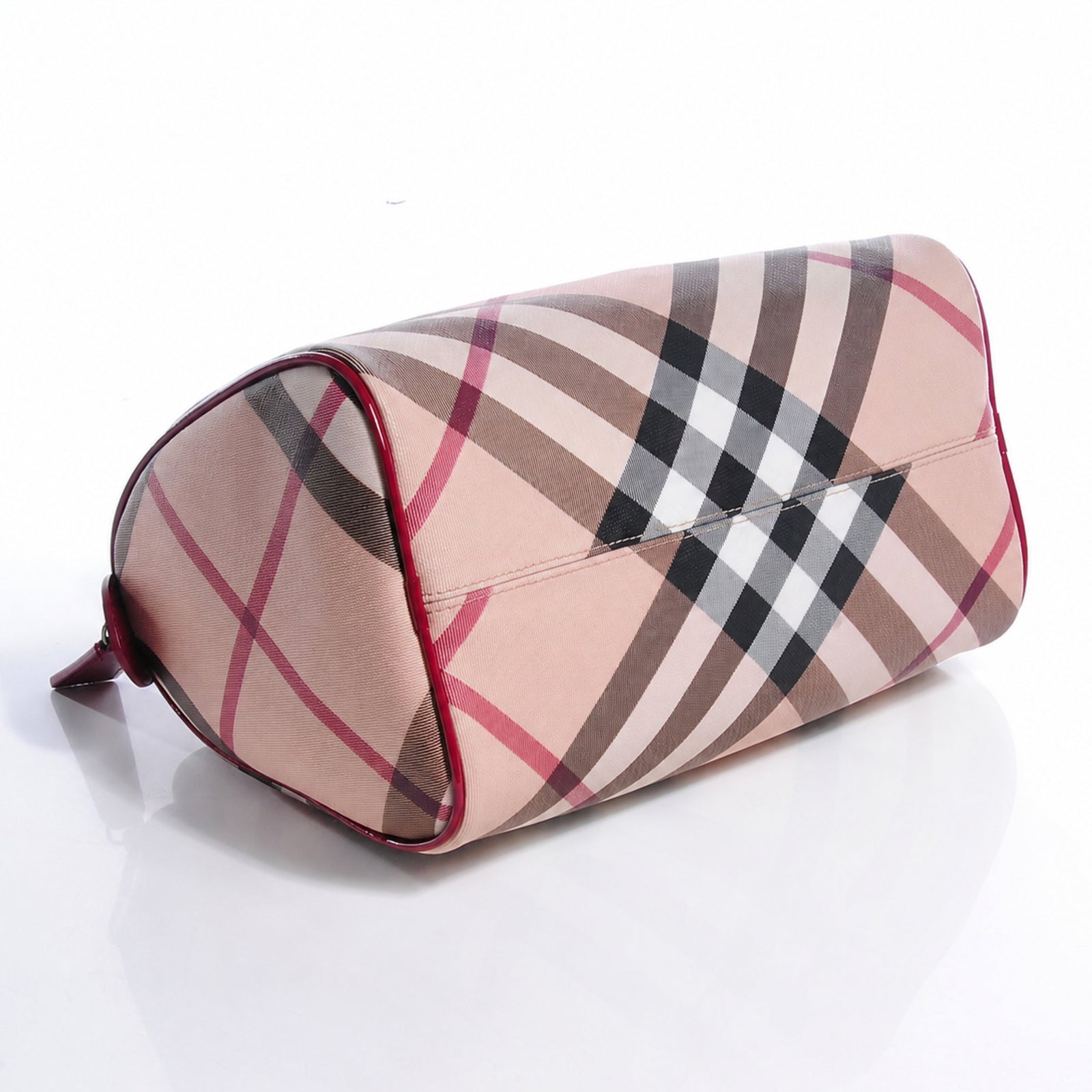 Nova Check Chester Bowling Bag Raspberry Sorbet