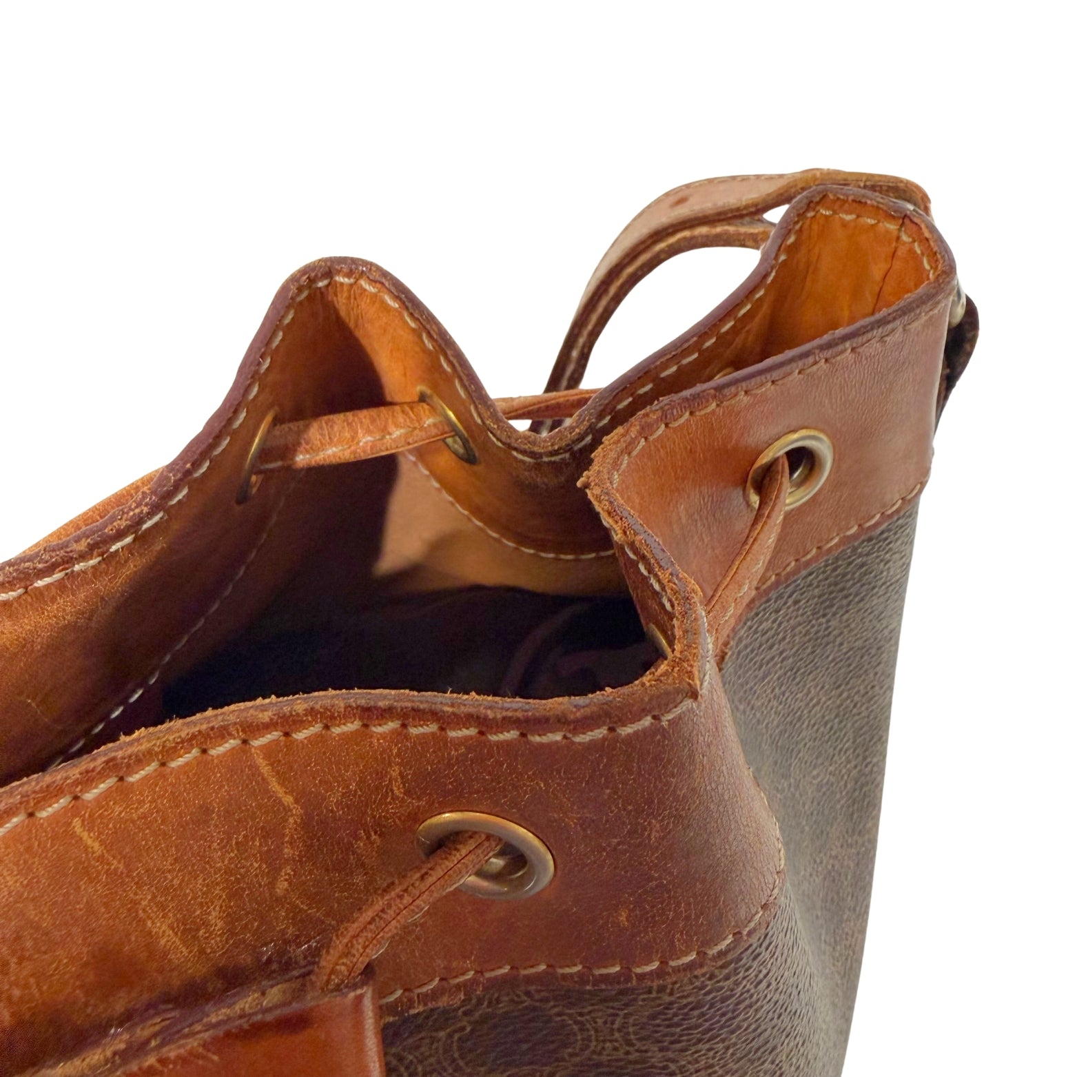 Vintage Macadam Bucket Bag