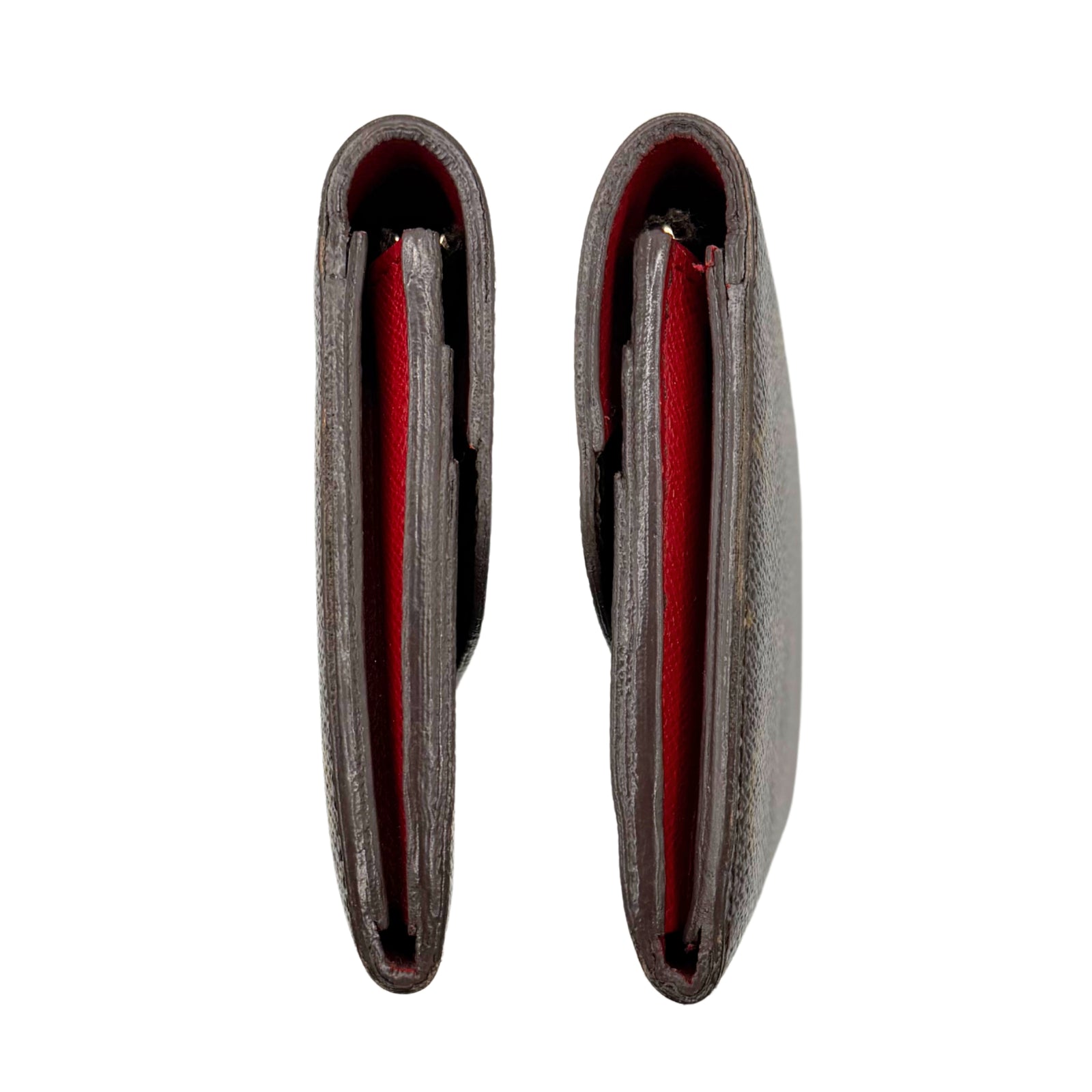 Monogram Emilie Wallet Red