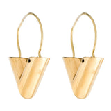 V Hoop Earrings