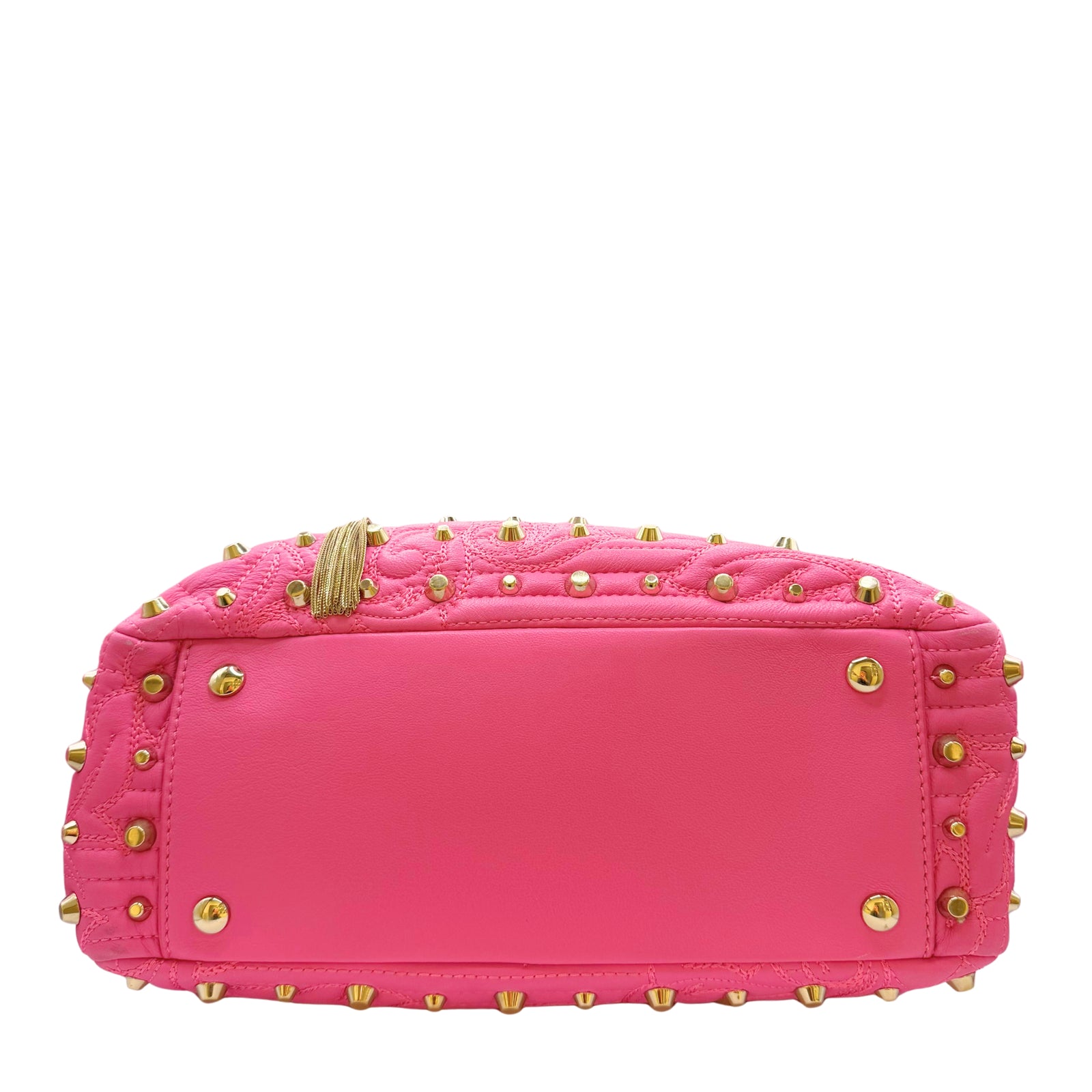 Barocco Quilted Nappa Vanitas Demetra Pink