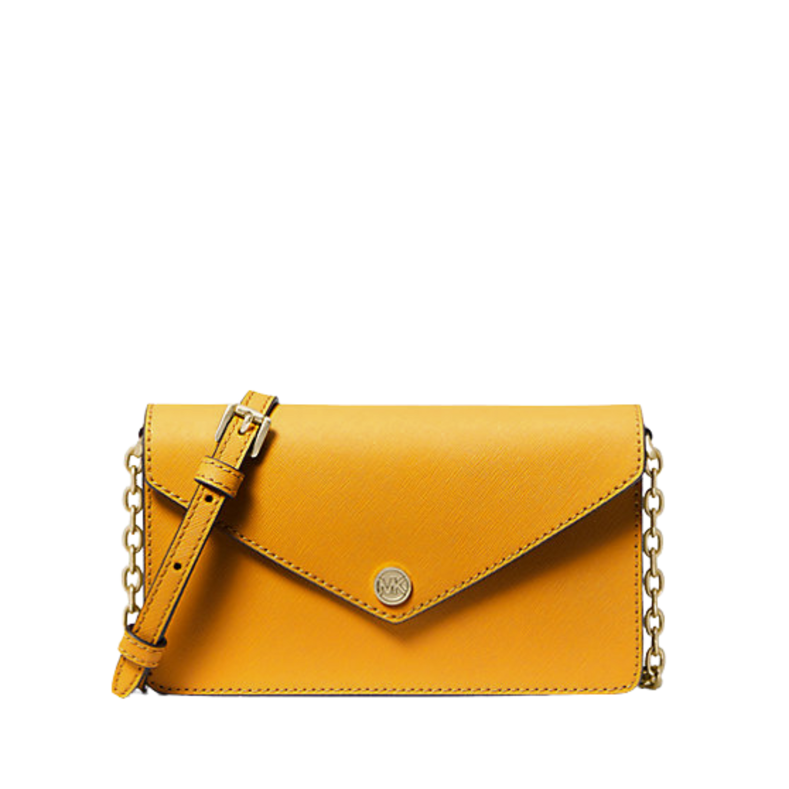 Small Saffiano Leather Envelope Crossbody Bag Loom Magpie Boutique