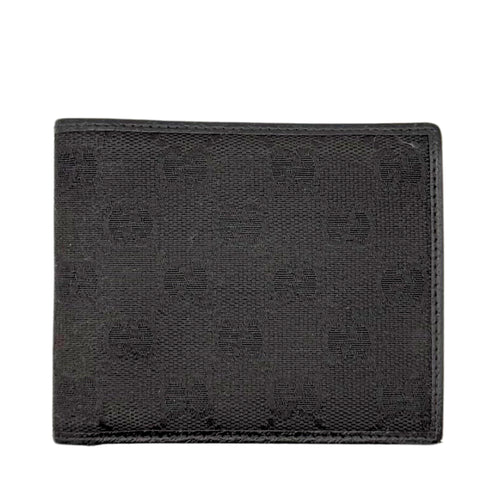 GG Canvas Bi Fold Wallet
