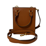 Small Brown Leather Crossbody Bag