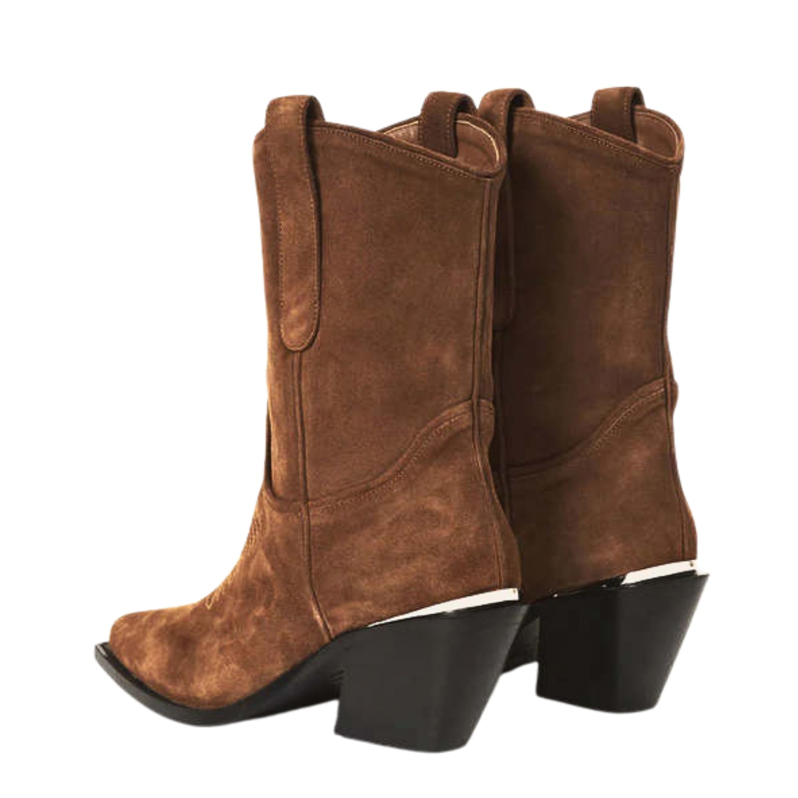 Mid Tania Boots in Toffee Suede 40