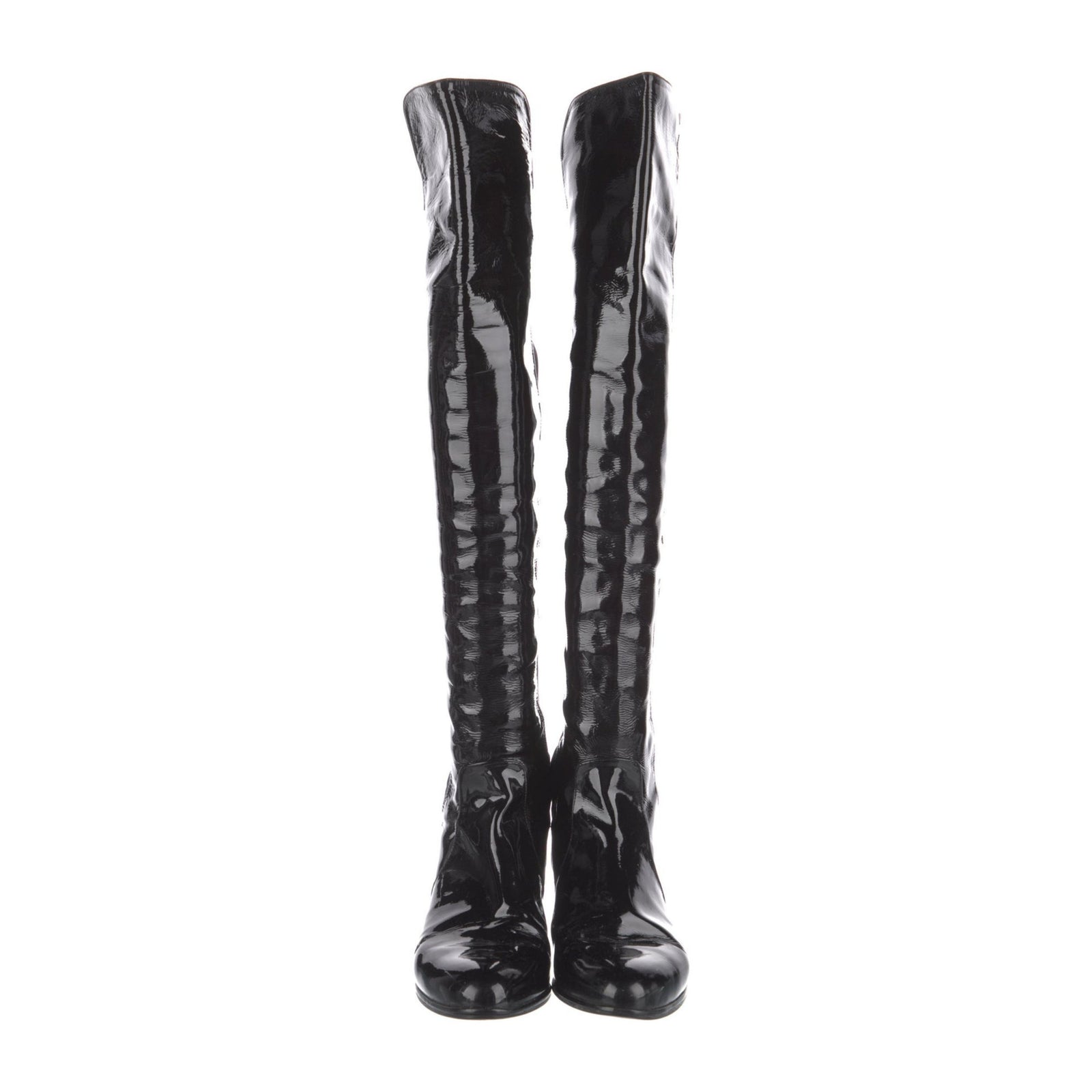 Patent Leather Boots 9.5