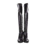 Patent Leather Boots 9.5