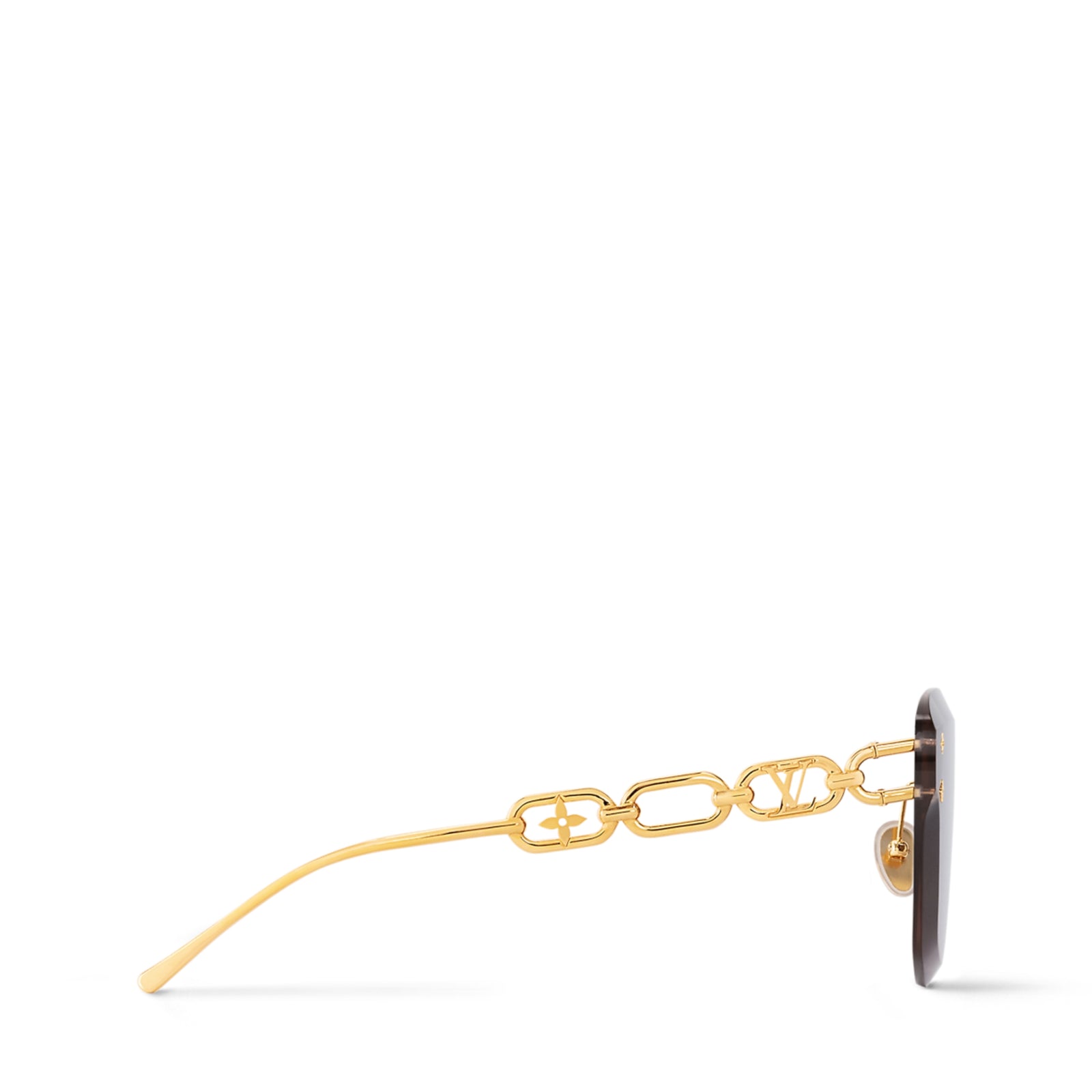 Jewel Cat Eye Sunglasses in Gradient Blue