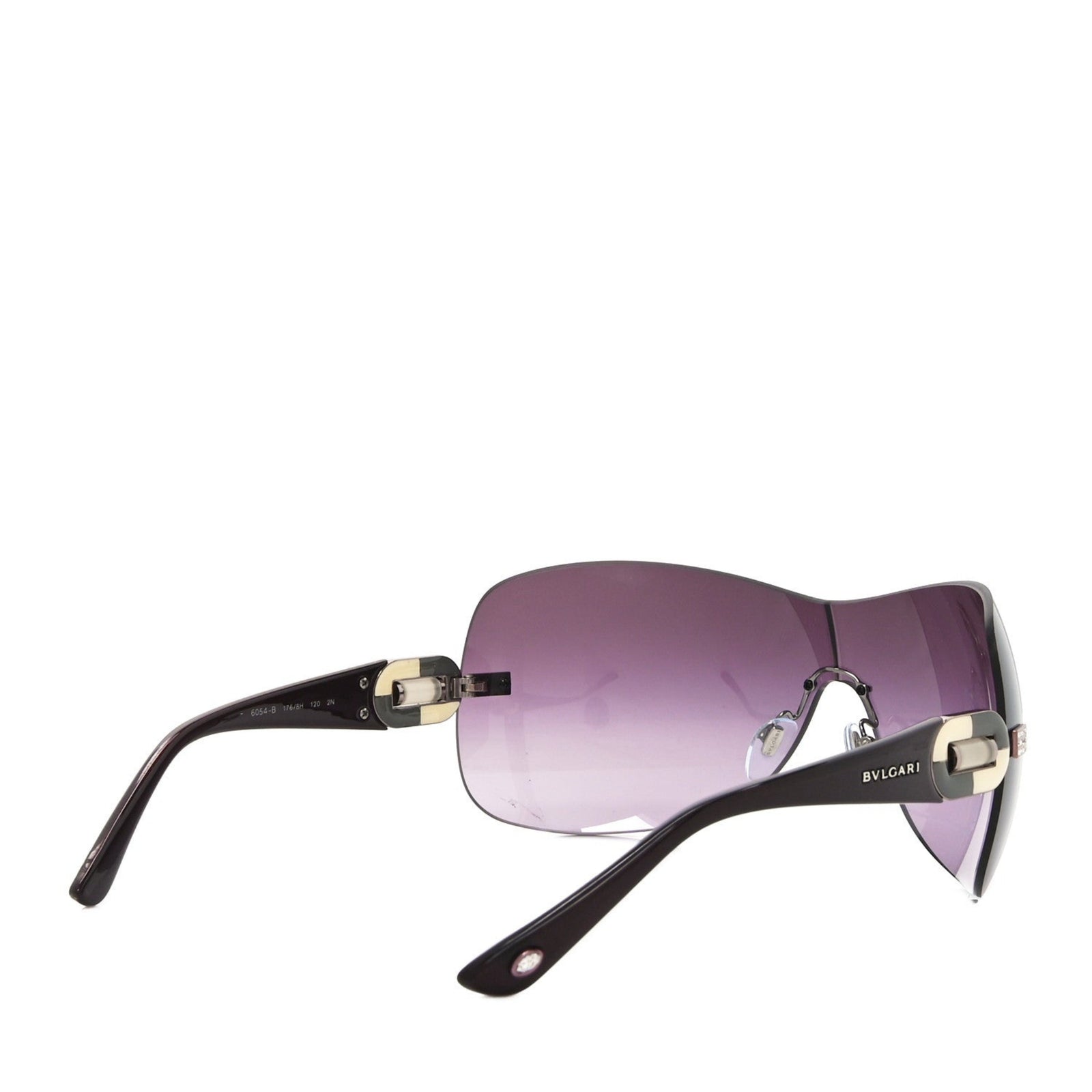 Crystal Sunglasses 6054-B in Purple