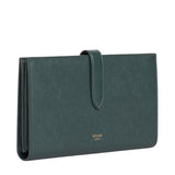 Large Strap Wallet in Grained Calfskin