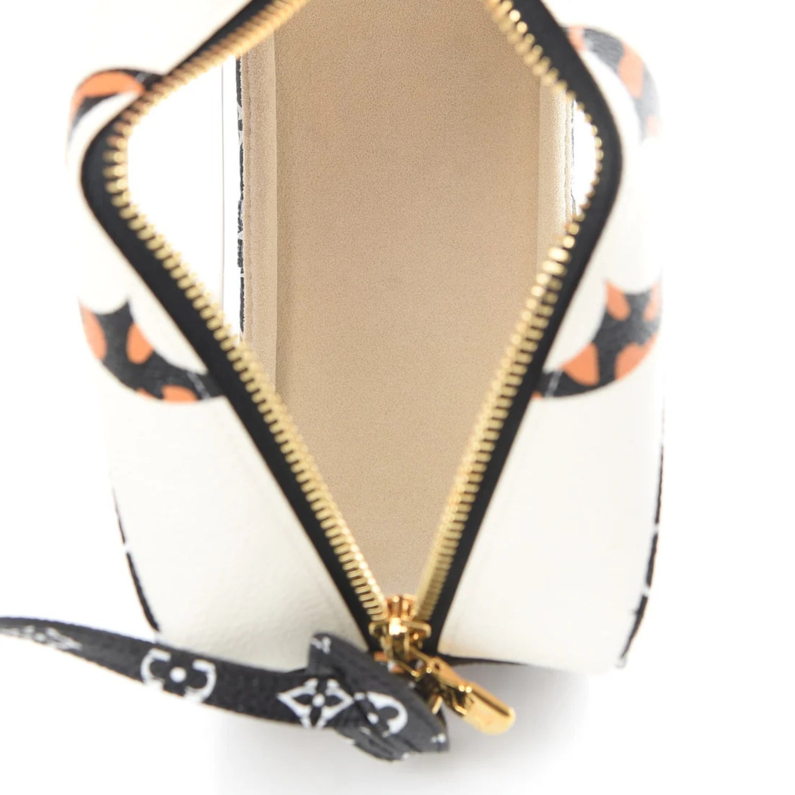 Monogram Giant Jungle Beach Pouch Ivory