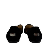 Black Sparkle Flats