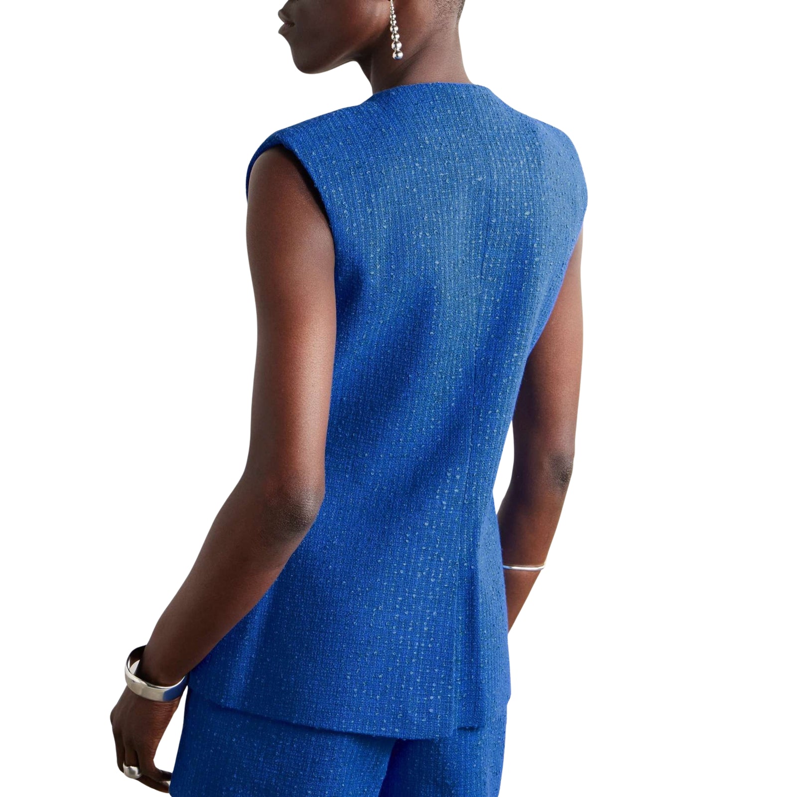 Tamara Cotton Tweed Vest