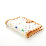 Monogram Multicolor Small Ring Agenda Cover White