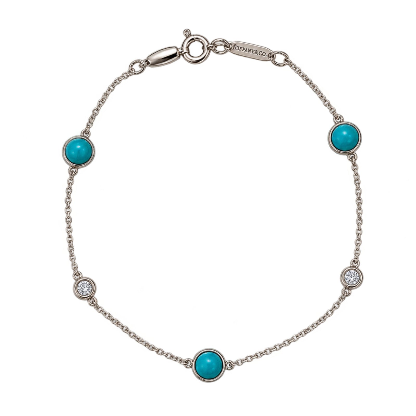 Turquoise & Diamond Color by the Yard