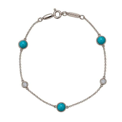 Turquoise & Diamond Color by the Yard