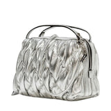 Silver Crossbody Bag