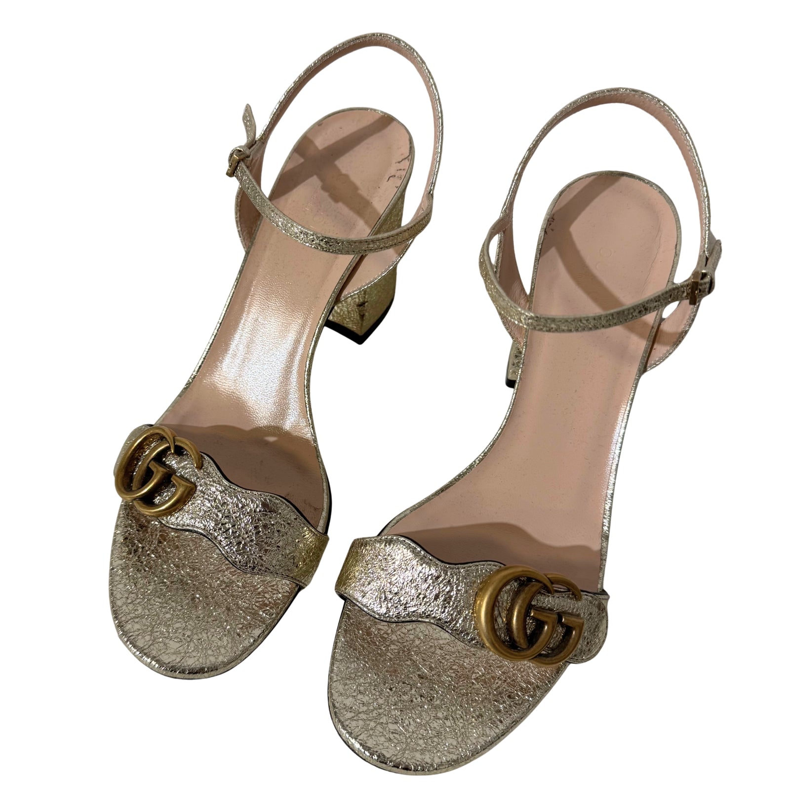 Gold Sandals 40