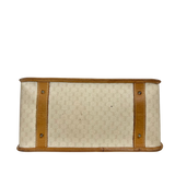 Vintage Leather-Trimmed GG Tote