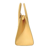 Smooth Calfskin Mini Luggage Citron