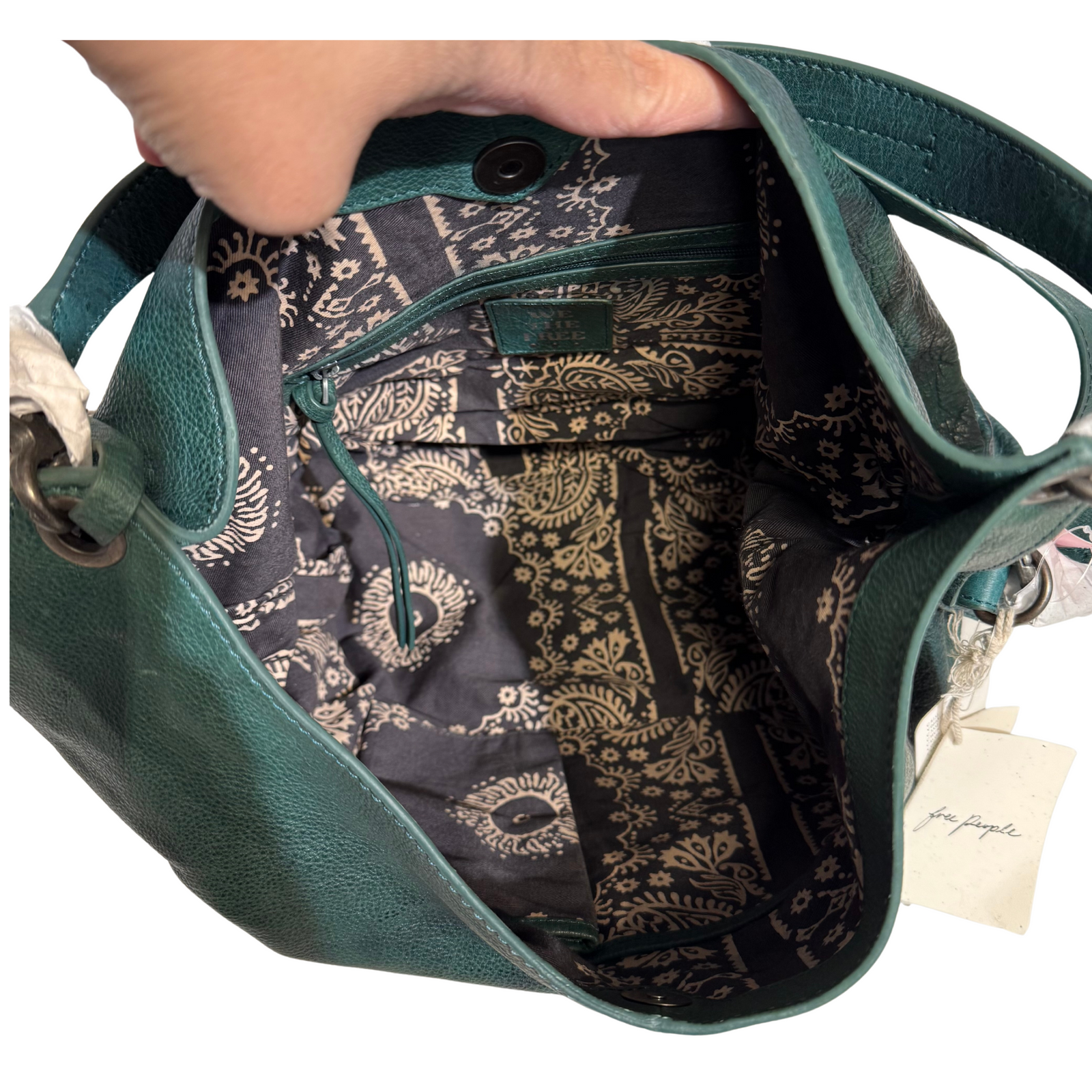 Green Leather Bag