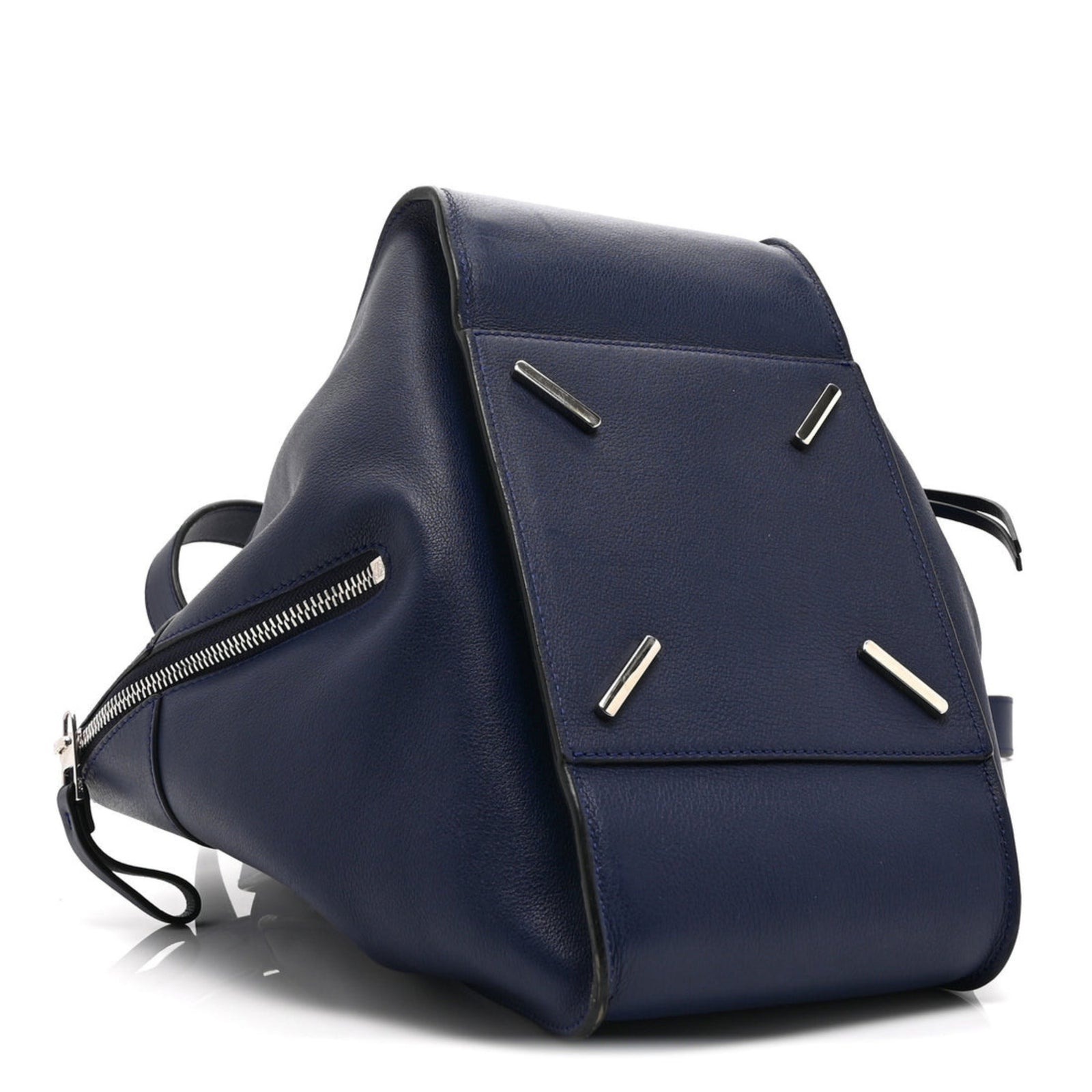 Calfskin Small Hammock Shoulder Bag Marine