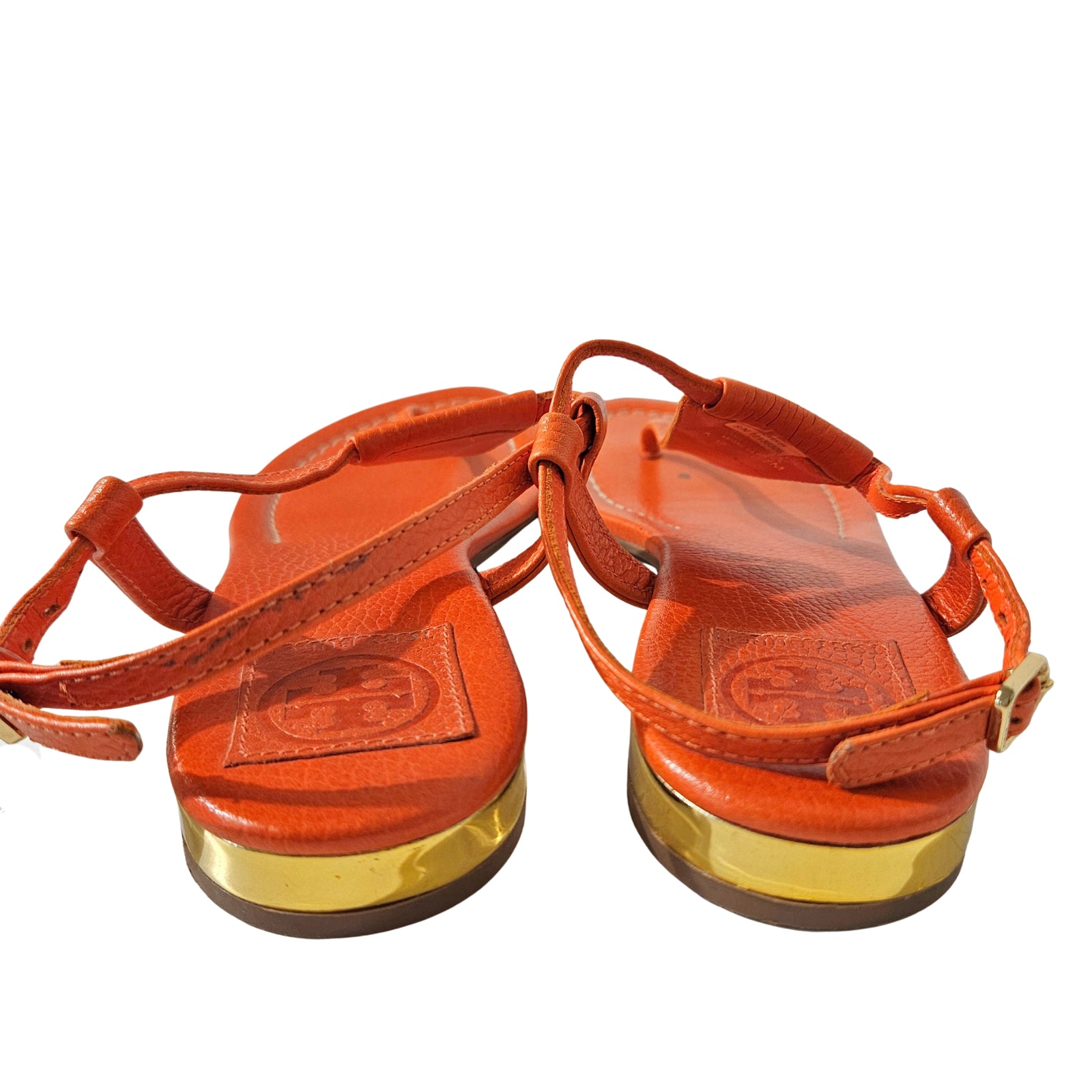 Orange Thong Sandals 7 (Copy)