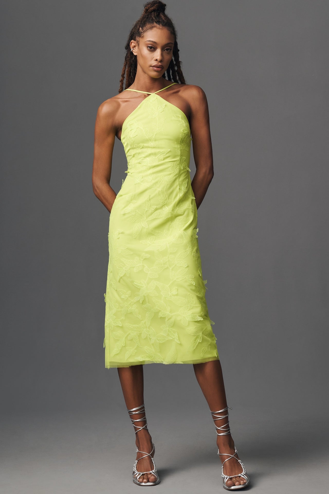Kayla Tulle Midi Dress