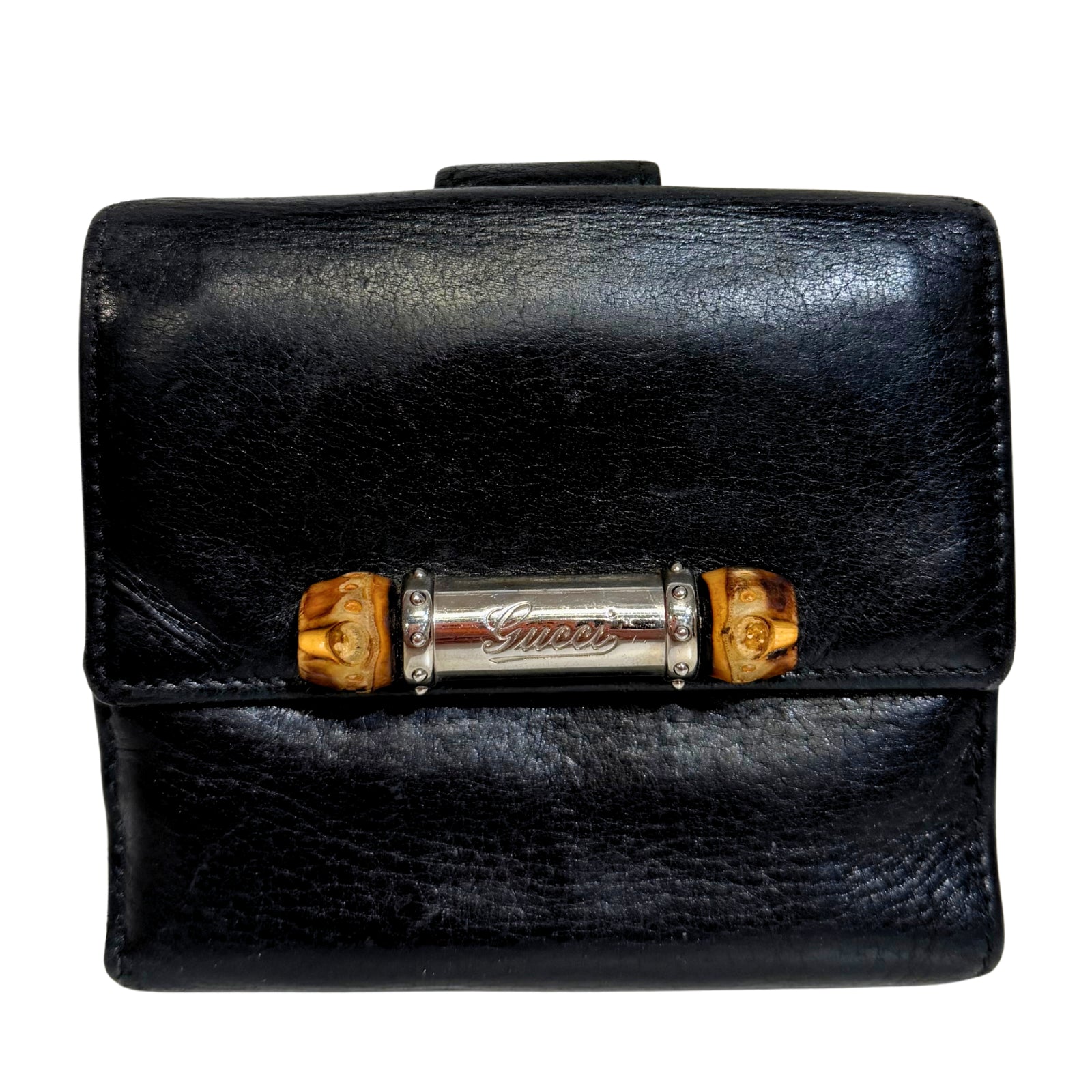 Gucci Vintage Bamboo Wallet