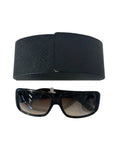 Tortoise Rectangle Sunglasses