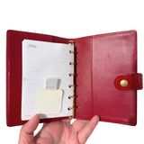Vernis Wine Red Agenda Cover
