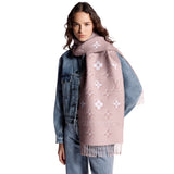Essential Shine Scarf Rose