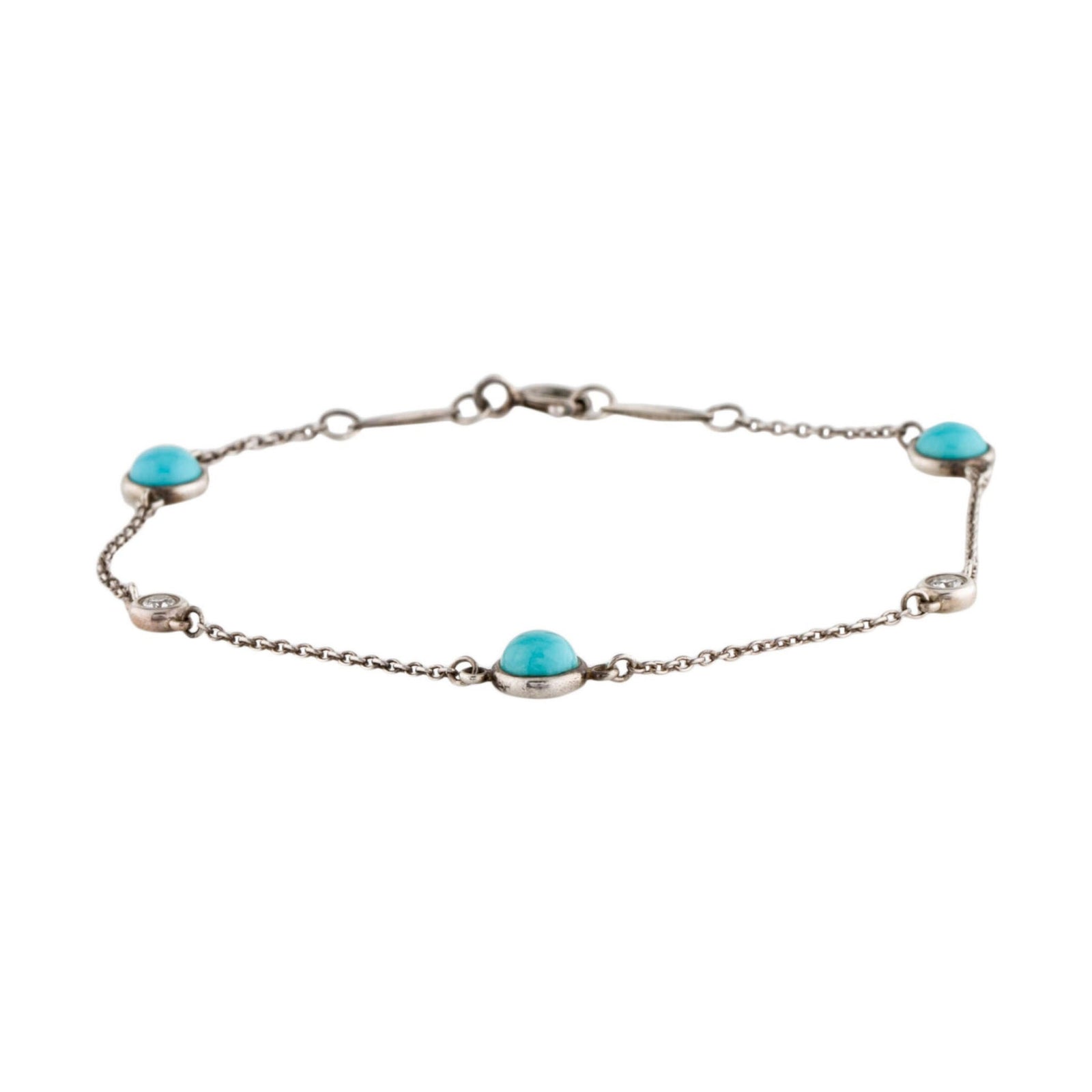 Turquoise & Diamond Color by the Yard