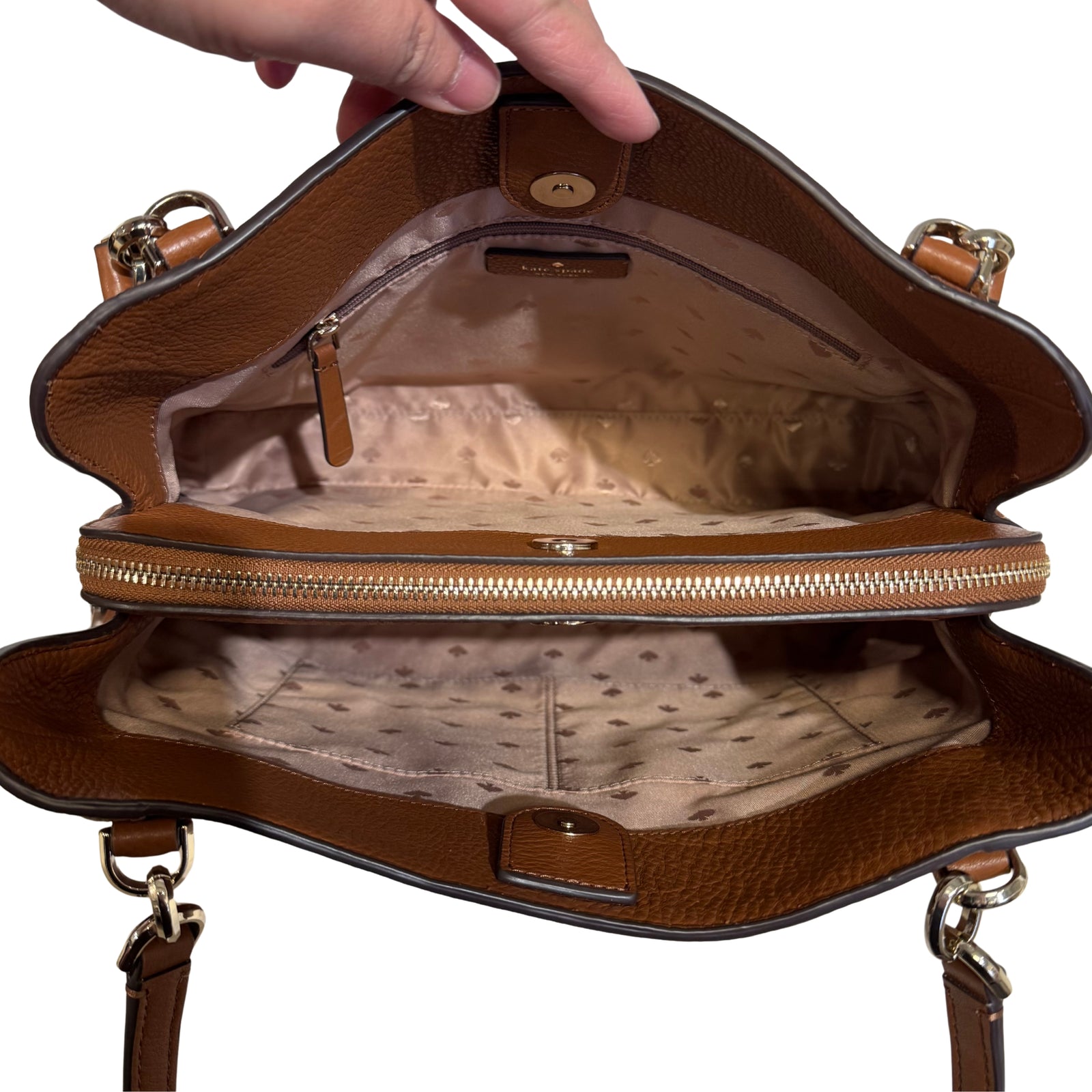 Brown Tote Shoulder Bag