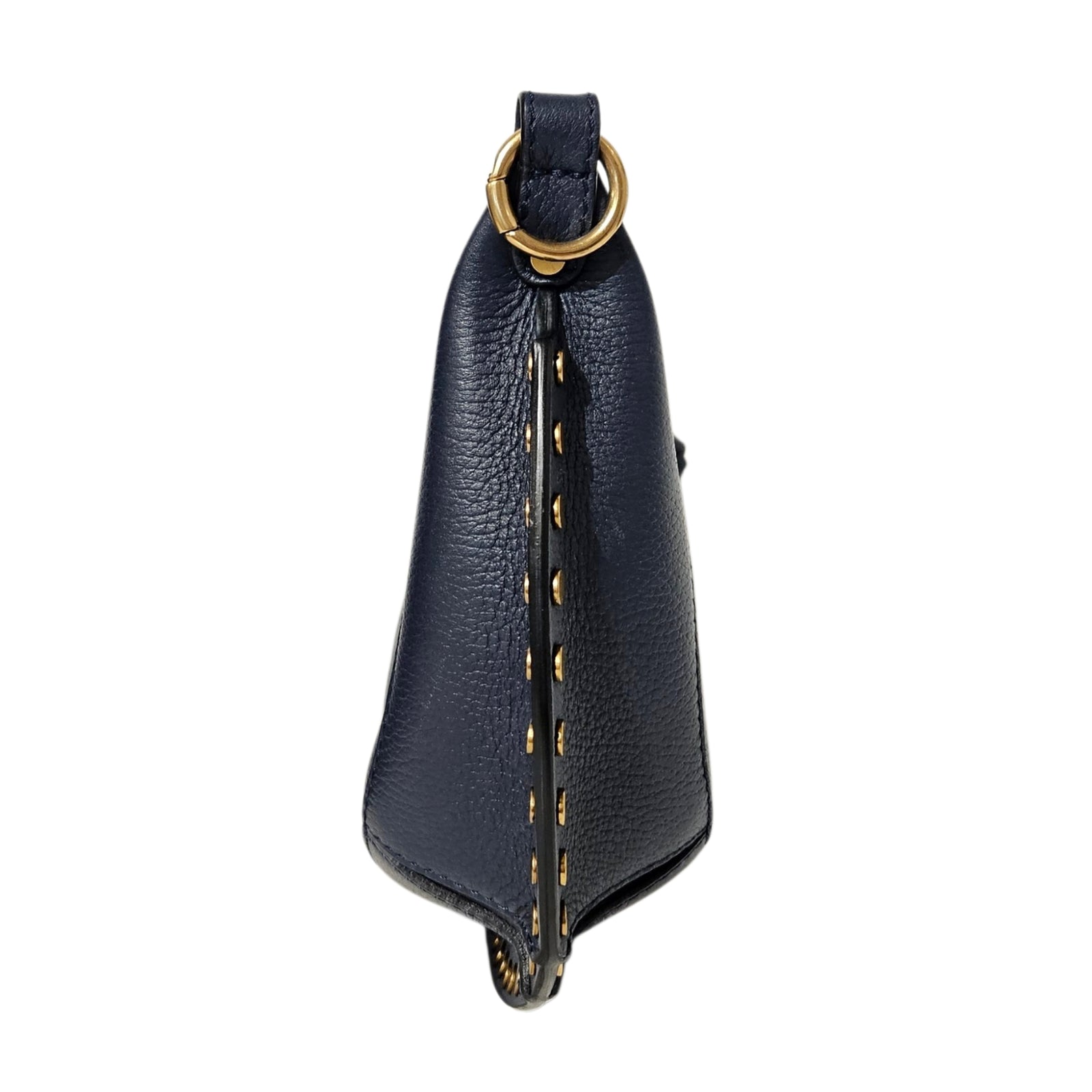 Oskan Moon Bag in Navy Blue