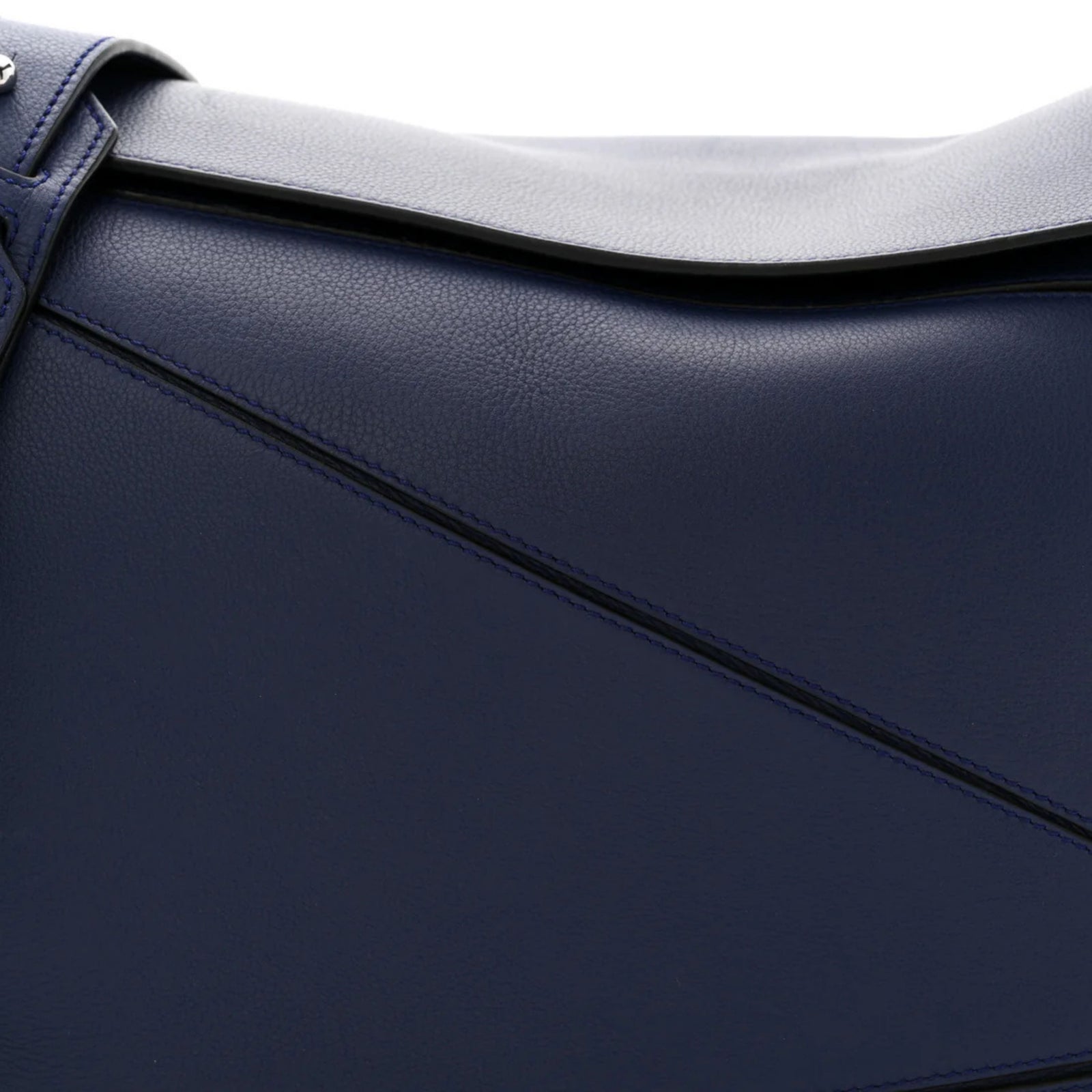 Calfskin Puzzle Bag Navy